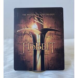 The Hobbit Motion Picture Trilogy Blu-Ray Steelbook Case (6 discs total)